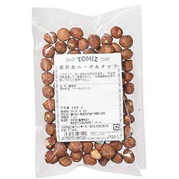 Amazon | 生ヘーゼルナッツ皮付 / 100g 富澤商店 生